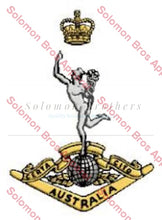 Load image into Gallery viewer, Royal Australian Corp Signals Cap Badge - Solomon Brothers Apparel
