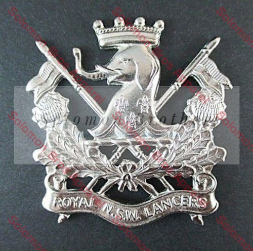 Royal N.S.W. Lancers 1/15th Cap Badge - Solomon Brothers Apparel