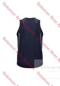 Sharp Mens Singlet - Solomon Brothers Apparel