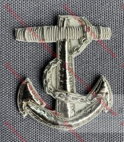 Silver Anchor Bullion Badge
