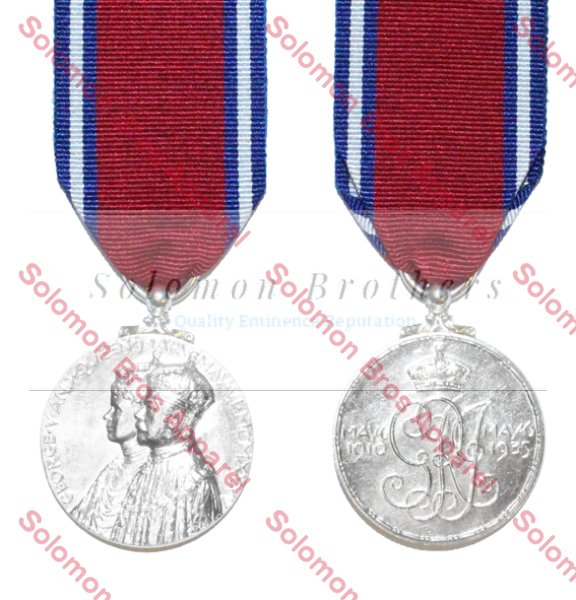 Silver Jubilee Medal 1935 GV - Solomon Brothers Apparel