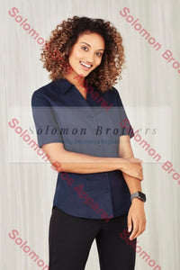 Sorrento Care Ladies Short Sleeve Blouse - Solomon Brothers Apparel