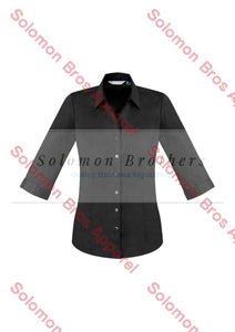 Sorrento Ladies 3/4 Sleeve Blouse - Solomon Brothers Apparel