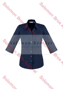 Sorrento Ladies 3/4 Sleeve Blouse - Solomon Brothers Apparel
