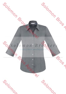 Sorrento Ladies 3/4 Sleeve Blouse - Solomon Brothers Apparel