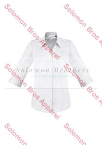 Sorrento Ladies 3/4 Sleeve Blouse - Solomon Brothers Apparel