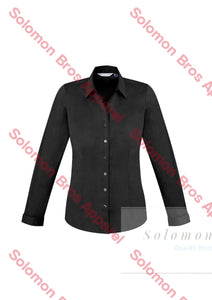 Sorrento Ladies Long Sleeve Blouse - Solomon Brothers Apparel