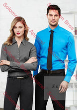 Load image into Gallery viewer, Sorrento Ladies Long Sleeve Blouse - Solomon Brothers Apparel
