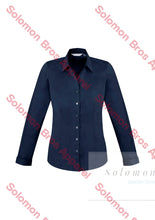 Load image into Gallery viewer, Sorrento Ladies Long Sleeve Blouse - Solomon Brothers Apparel
