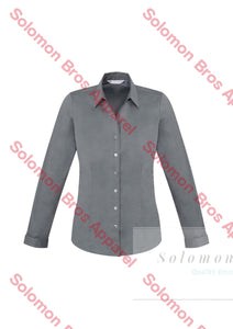 Sorrento Ladies Long Sleeve Blouse - Solomon Brothers Apparel