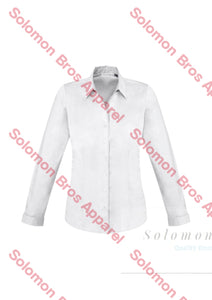 Sorrento Ladies Long Sleeve Blouse - Solomon Brothers Apparel