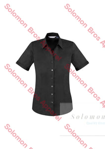 Sorrento Ladies Short Sleeve Blouse - Solomon Brothers Apparel