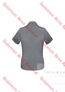 Sorrento Ladies Short Sleeve Blouse - Solomon Brothers Apparel