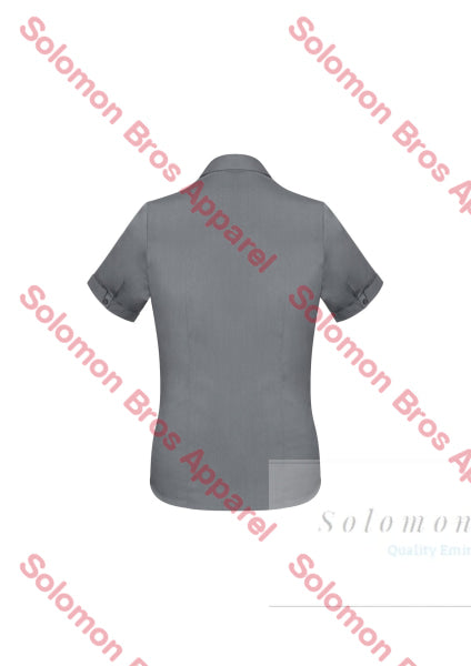 Sorrento Ladies Short Sleeve Blouse - Solomon Brothers Apparel