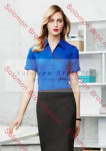 Load image into Gallery viewer, Sorrento Ladies Short Sleeve Blouse - Solomon Brothers Apparel
