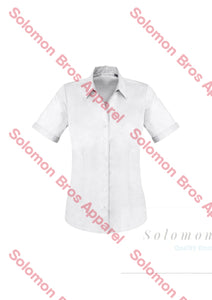 Sorrento Ladies Short Sleeve Blouse - Solomon Brothers Apparel