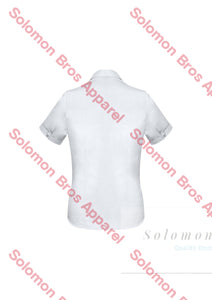 Sorrento Ladies Short Sleeve Blouse - Solomon Brothers Apparel