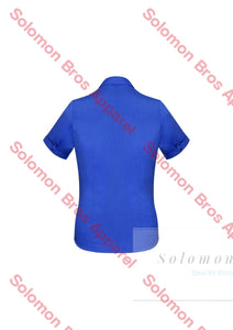 Sorrento Ladies Short Sleeve Blouse - Solomon Brothers Apparel