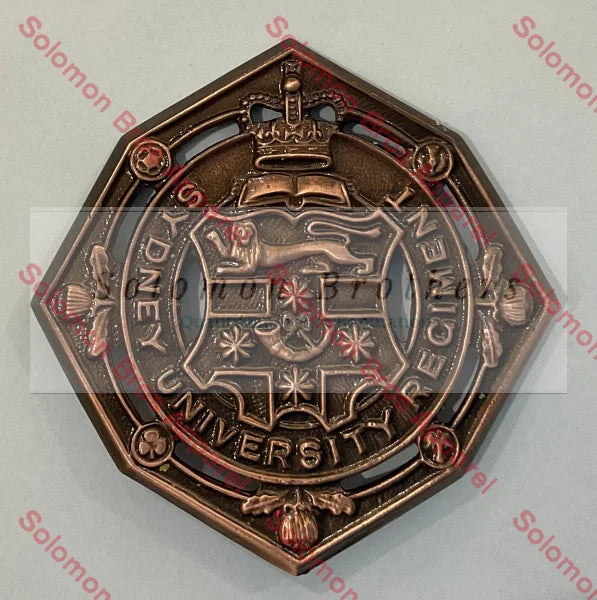Sydney University Regiment Badge Medals