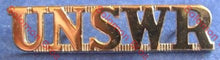 Load image into Gallery viewer, University Of Nsw Regiment Badge Shoulder Medals
