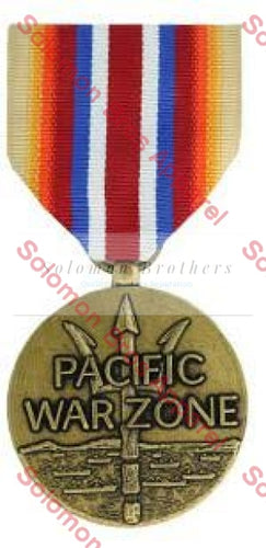 US Merchant Marine - Pacific War Zone Medal - Solomon Brothers Apparel