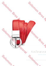 Load image into Gallery viewer, Womens Leather Reversible Belt - Solomon Brothers Apparel
