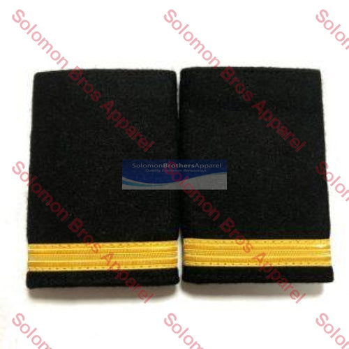 1 Bar Gold Lace Soft Epaulettes - Solomon Brothers Apparel