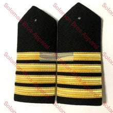 Load image into Gallery viewer, 4 Bar Gold Lace Hard Epaulettes - Solomon Brothers Apparel
