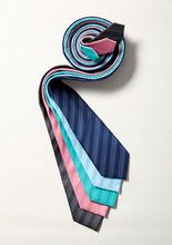 Load image into Gallery viewer, Mens Self Stripe Tie - Solomon Brothers Apparel
