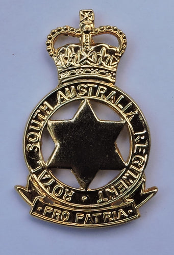 Royal South Australian Regiment Cap Badge - Solomon Brothers Apparel