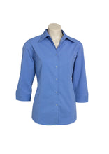 Load image into Gallery viewer, Bronx Ladies 3/4 Sleeve Blouse - Solomon Brothers Apparel
