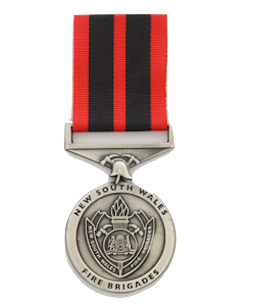N.S.W. Fire Brigade Long Service Medal - Solomon Brothers Apparel