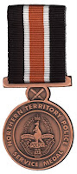 N.T Police Diligent & Ethical Service Medal - Solomon Brothers Apparel