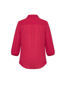 Jane Womens 3/4 Sleeve Blouse - Solomon Brothers Apparel