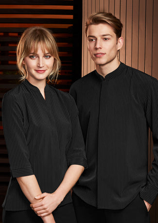 Pier Ladies 3/4 Sleeve Blouse - Solomon Brothers Apparel