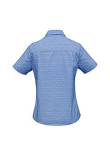 Load image into Gallery viewer, Haven Ladies Short Sleeve Print Blouse - Solomon Brothers Apparel
