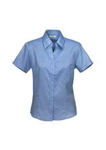 Load image into Gallery viewer, Haven Ladies Short Sleeve Print Blouse - Solomon Brothers Apparel
