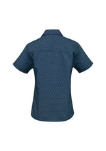 Load image into Gallery viewer, Haven Ladies Short Sleeve Print Blouse - Solomon Brothers Apparel

