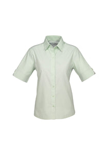 Campaign Ladies Short Sleeve Blouse - Solomon Brothers Apparel