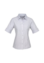 Load image into Gallery viewer, Campaign Ladies Short Sleeve Blouse - Solomon Brothers Apparel
