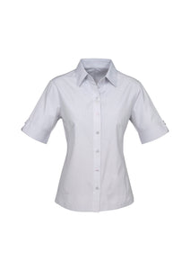Campaign Ladies Short Sleeve Blouse - Solomon Brothers Apparel