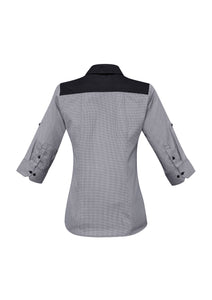 Cuba Ladies 3/4 Sleeve Blouse - Solomon Brothers Apparel