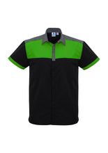 Load image into Gallery viewer, Contrast Mens Short Sleeve Shirt - Solomon Brothers Apparel
