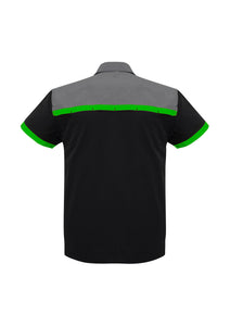 Contrast Mens Short Sleeve Shirt - Solomon Brothers Apparel