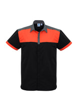 Load image into Gallery viewer, Contrast Mens Short Sleeve Shirt - Solomon Brothers Apparel
