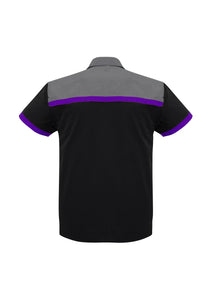 Contrast Mens Short Sleeve Shirt - Solomon Brothers Apparel