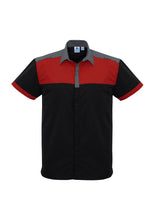 Load image into Gallery viewer, Contrast Mens Short Sleeve Shirt - Solomon Brothers Apparel
