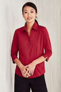 Haven Care Ladies 3/4 Sleeve Blouse - Solomon Brothers Apparel