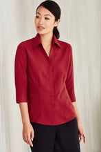Load image into Gallery viewer, Haven Care Ladies 3/4 Sleeve Blouse - Solomon Brothers Apparel
