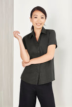 Load image into Gallery viewer, Haven Care Ladies Short Sleeve Blouse - Solomon Brothers Apparel
